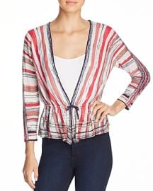 Nic + Zoe Painted Desert Tie-Front Cardigan at Bloomingdales